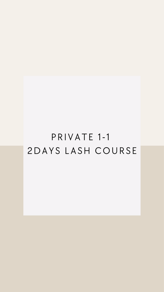 Private 1-1 2days LASH COURSE